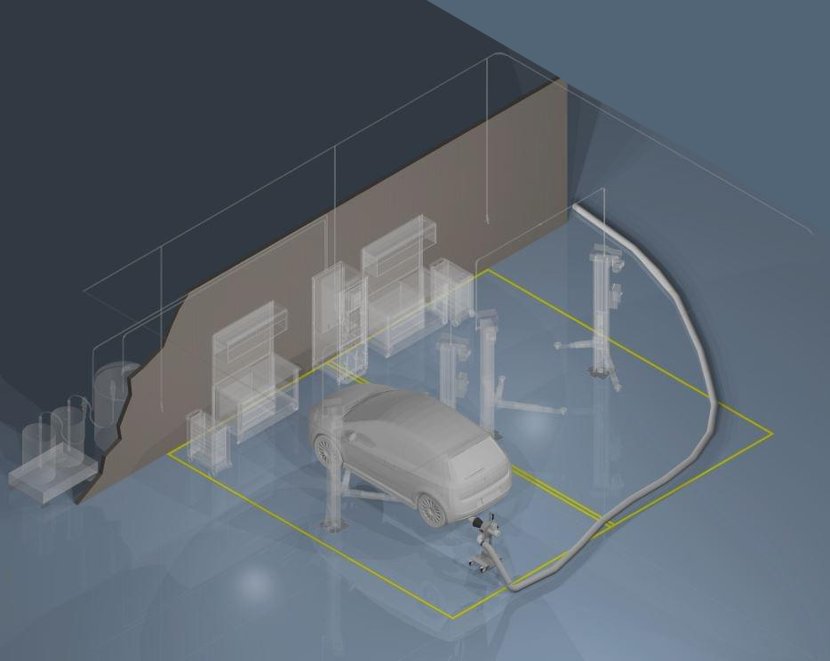 stand alone extractor fan